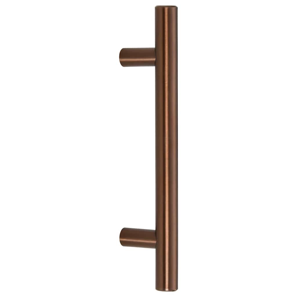 Möbelgriffe 10 Stk. Bronzen 96 mm Edelstahl