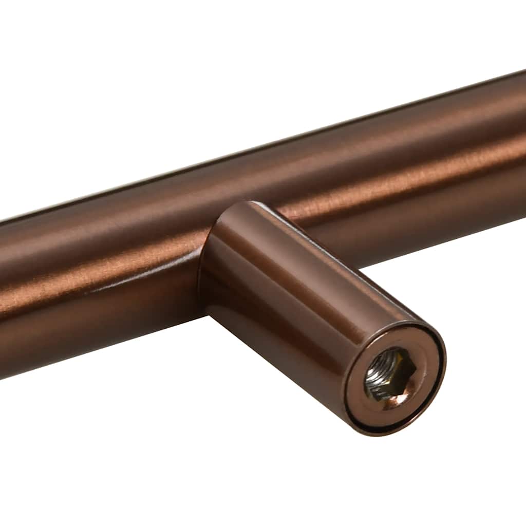 Möbelgriffe 5 Stk. Bronzen 192 mm Edelstahl