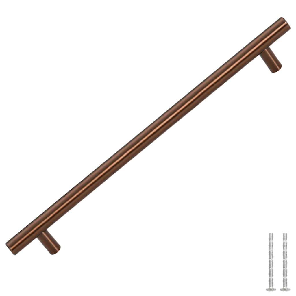 Möbelgriffe 5 Stk. Bronzen 224 mm Edelstahl