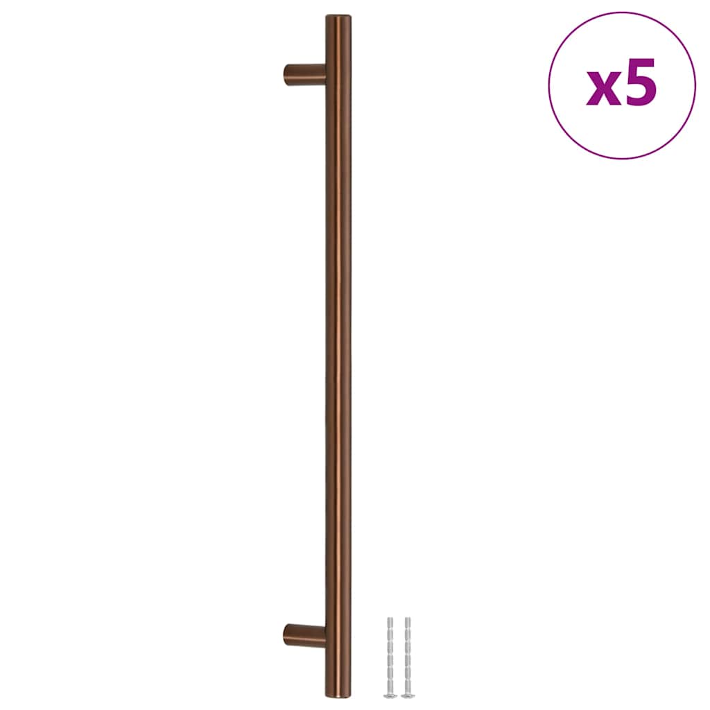 Möbelgriffe 5 Stk. Bronzen 320 mm Edelstahl