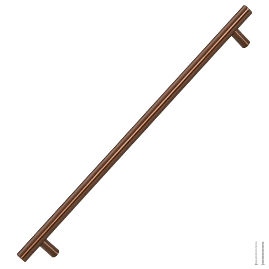Möbelgriffe 5 Stk. Bronzen 480 mm Edelstahl