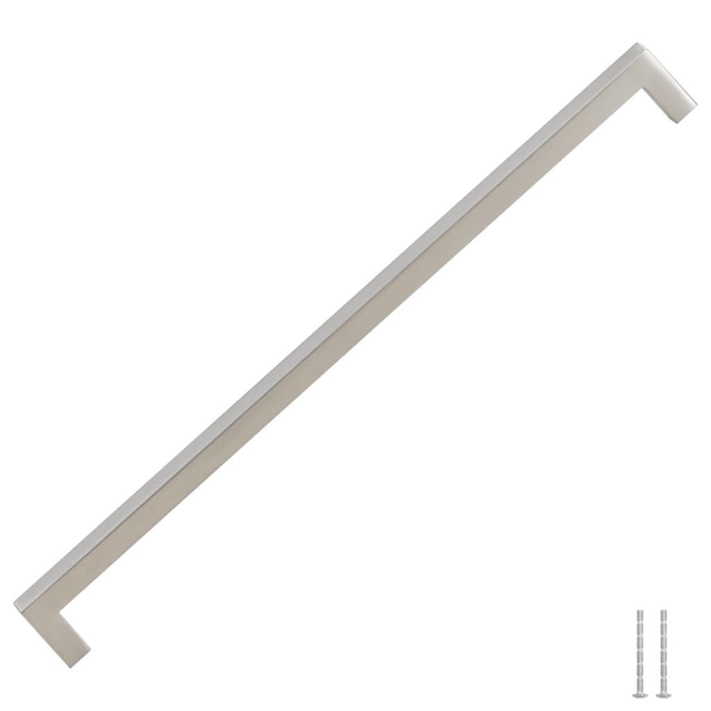 Möbelgriffe 5 Stk. Silbern 320 mm Edelstahl