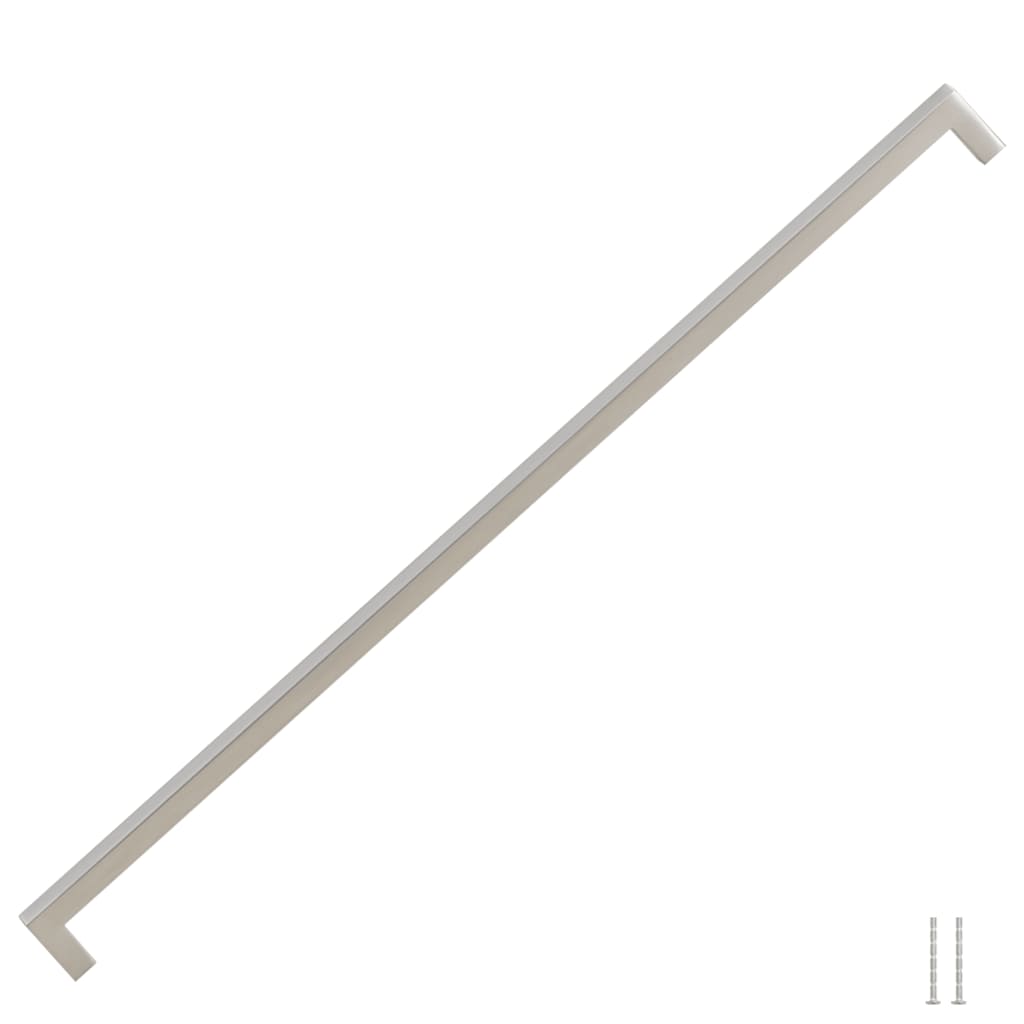 Möbelgriffe 5 Stk. Silbern 480 mm Edelstahl