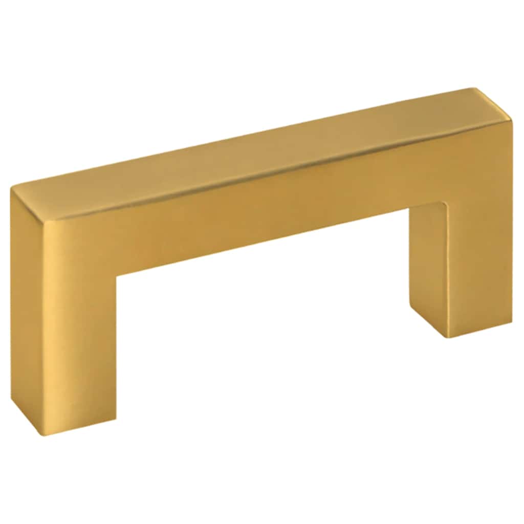 Möbelgriffe 10 Stk. Golden 64 mm Edelstahl