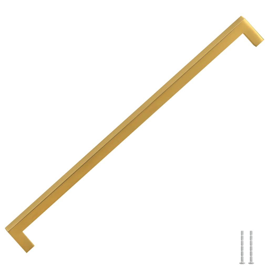 Möbelgriffe 5 Stk. Golden 320 mm Edelstahl