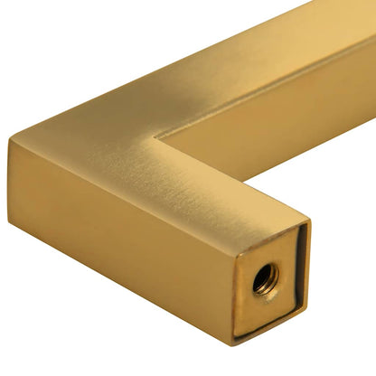 Möbelgriffe 5 Stk. Golden 480 mm Edelstahl