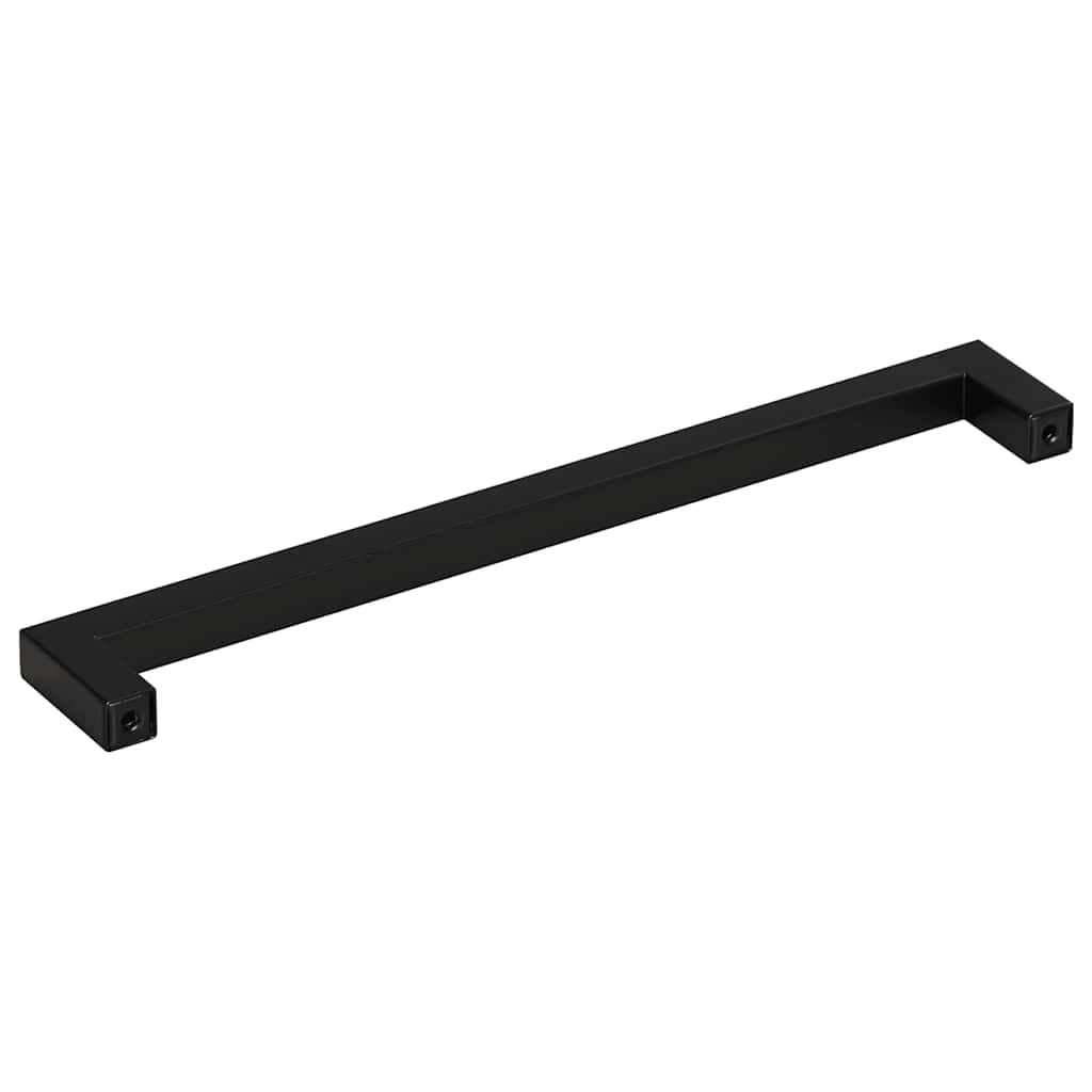 Möbelgriffe 5 Stk. Schwarz 224 mm Edelstahl