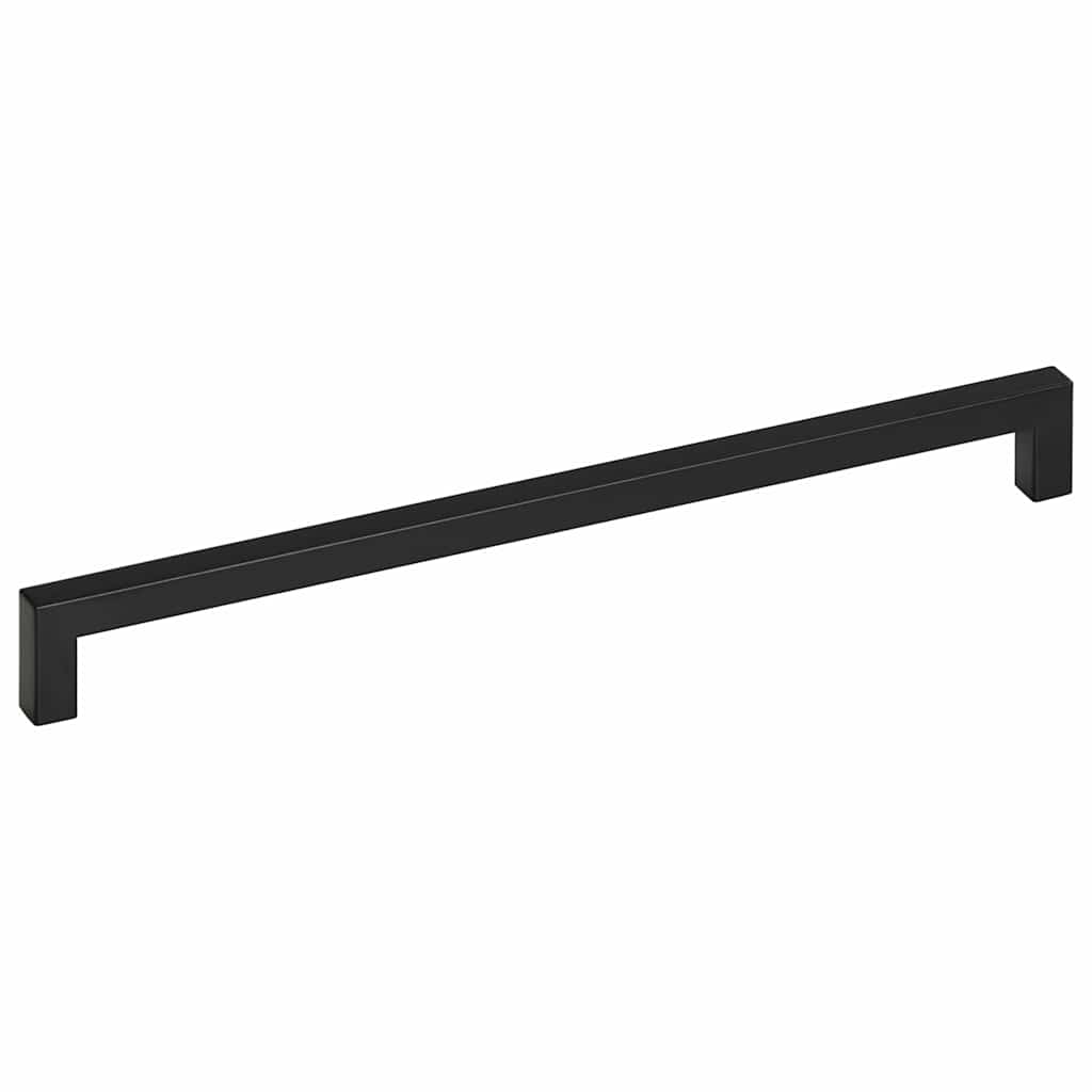 Möbelgriffe 5 Stk. Schwarz 320 mm Edelstahl