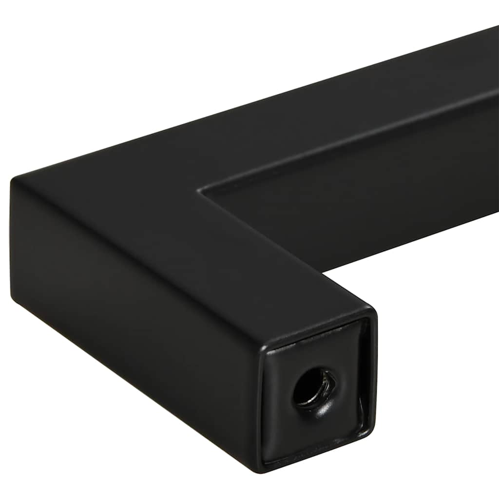 Möbelgriffe 5 Stk. Schwarz 320 mm Edelstahl