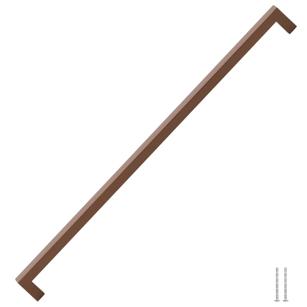 Möbelgriffe 5 Stk. Bronzen 480 mm Edelstahl