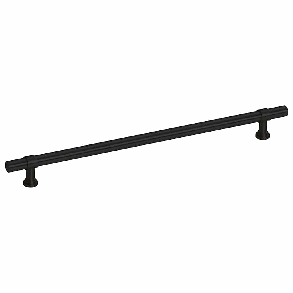 Möbelgriffe 5 Stk. Schwarz 224 mm Edelstahl
