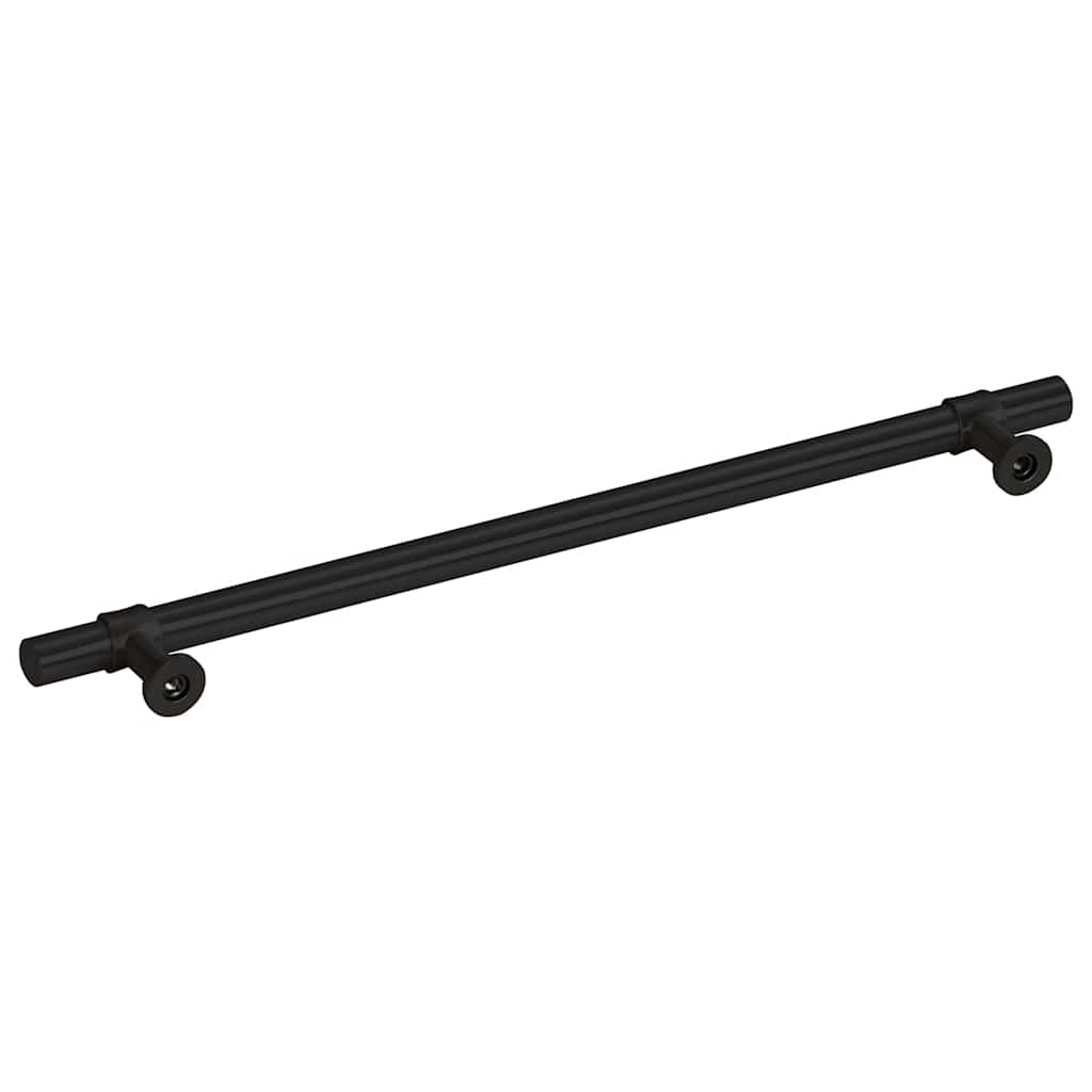 Möbelgriffe 5 Stk. Schwarz 224 mm Edelstahl