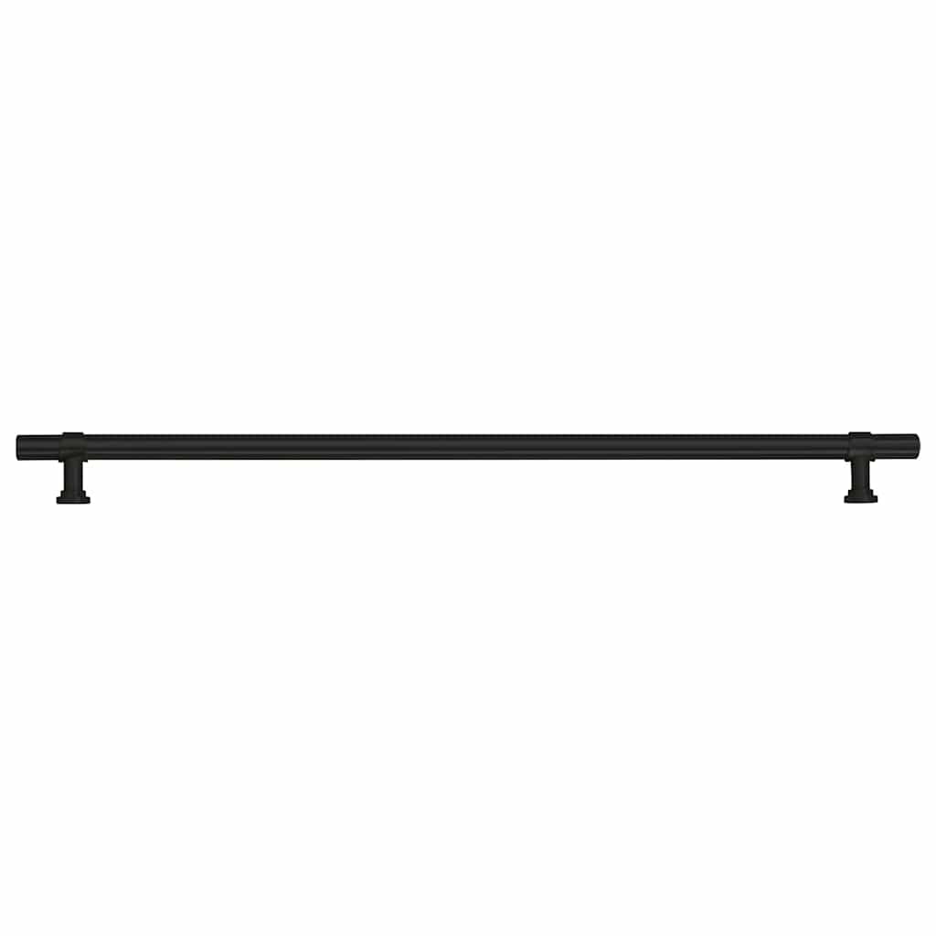 Möbelgriffe 5 Stk. Schwarz 320 mm Edelstahl