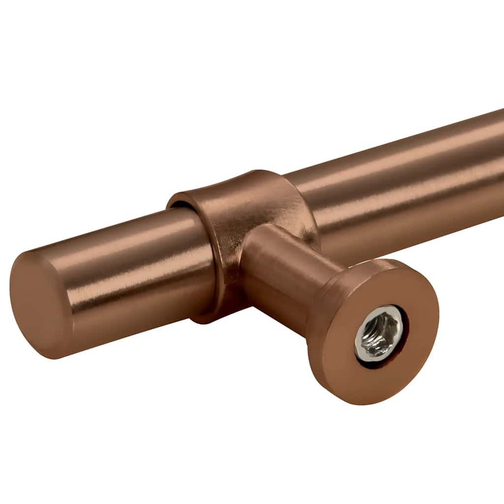Möbelgriffe 5 Stk. Bronzen 192 mm Edelstahl