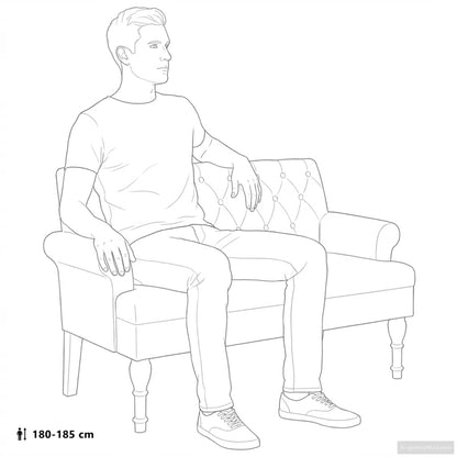 Sitzbank mit Rückenlehne Dunkelgrün 120x62x75,5 cm Stoff