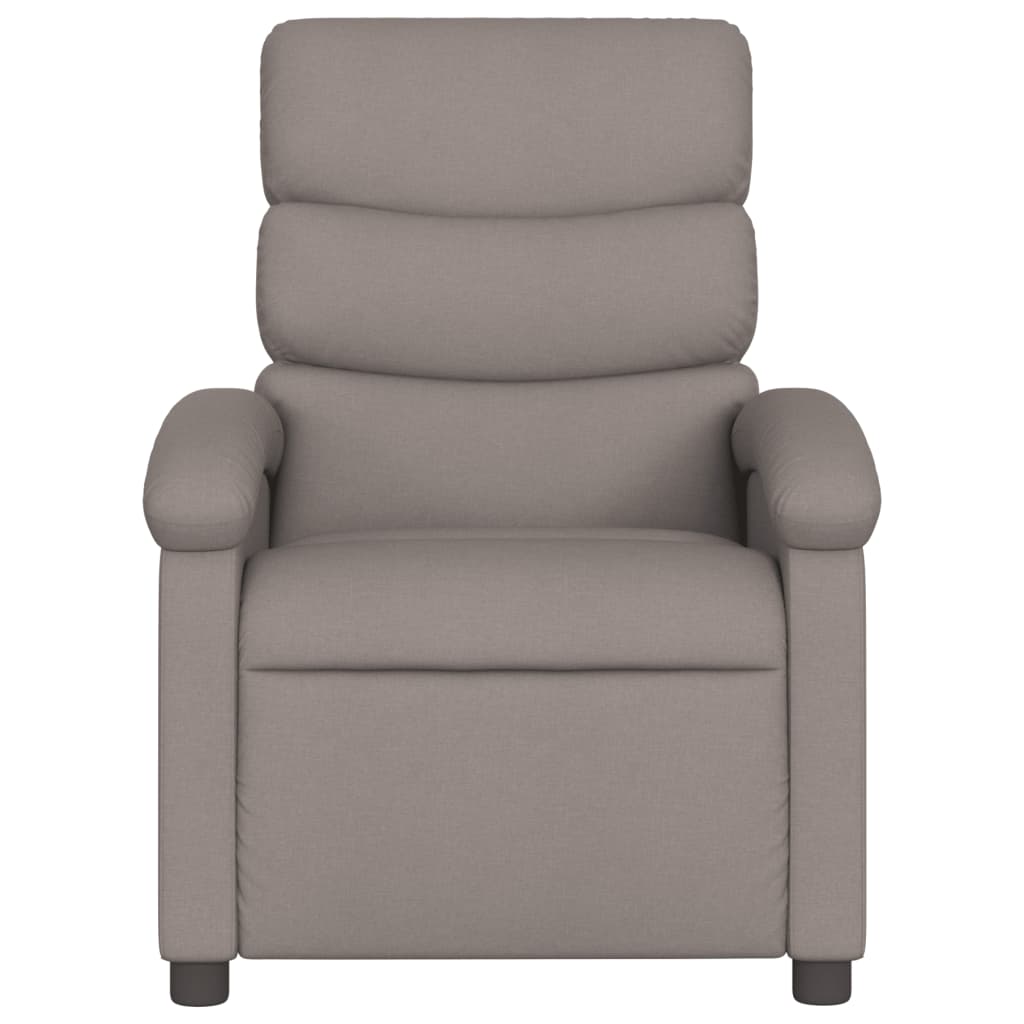 Fauteuil de massage tissu taupe