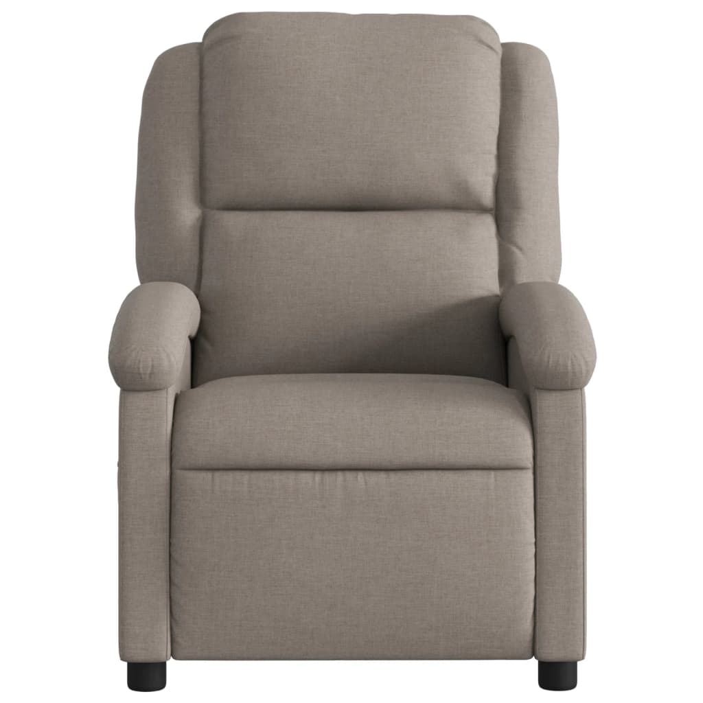 Fauteuil de massage tissu taupe
