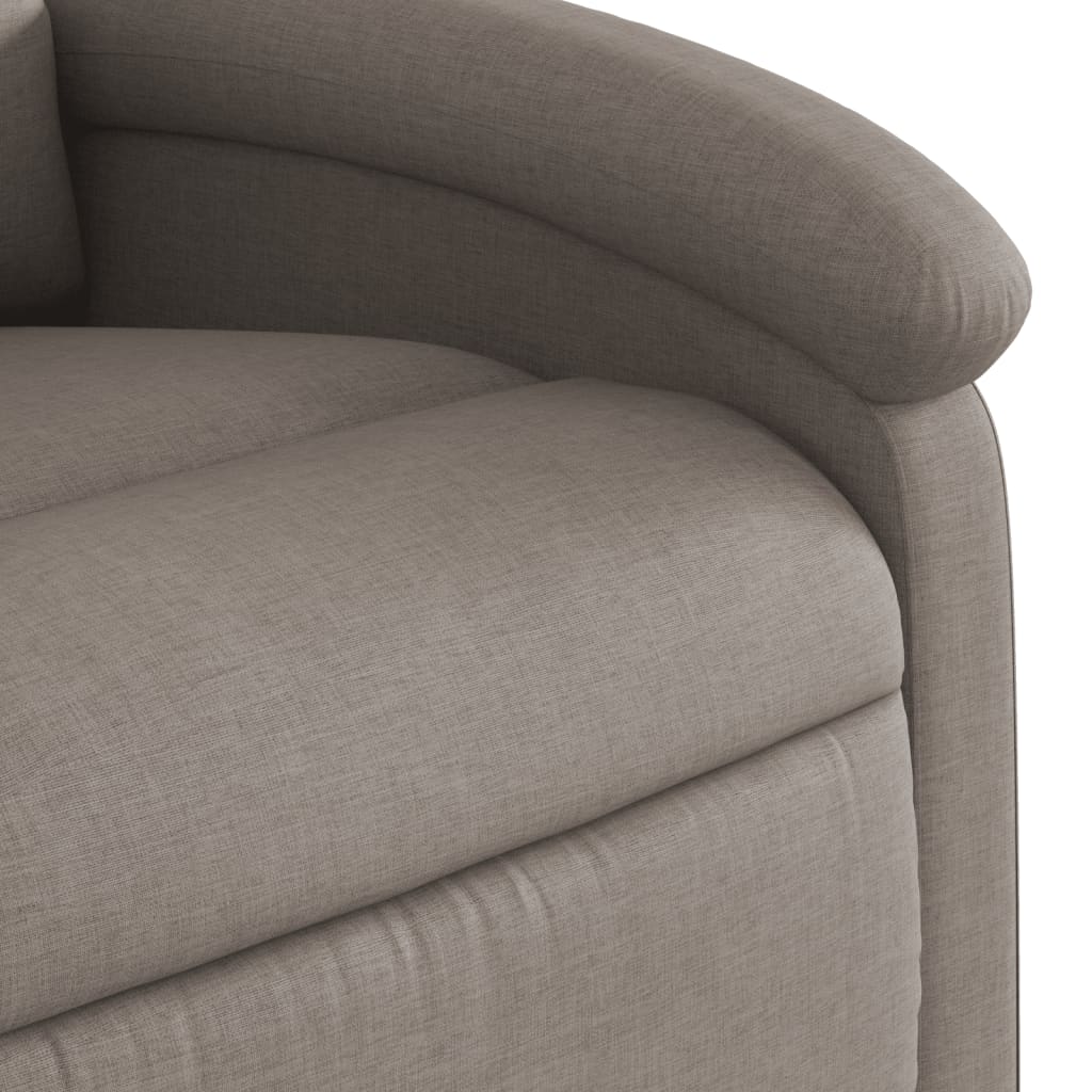 Fauteuil de massage tissu taupe