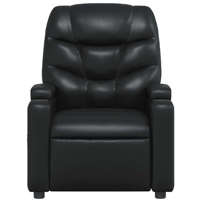 Relaxsessel Schwarz Kunstleder