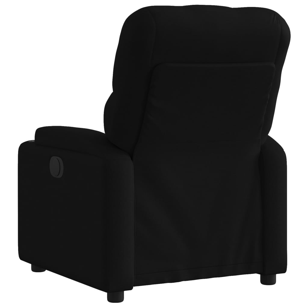 Fauteuil de relaxation tissu noir