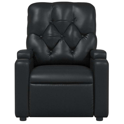 Massagesessel Schwarz Kunstleder