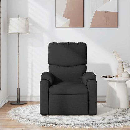 Massagesessel Schwarz Stoff