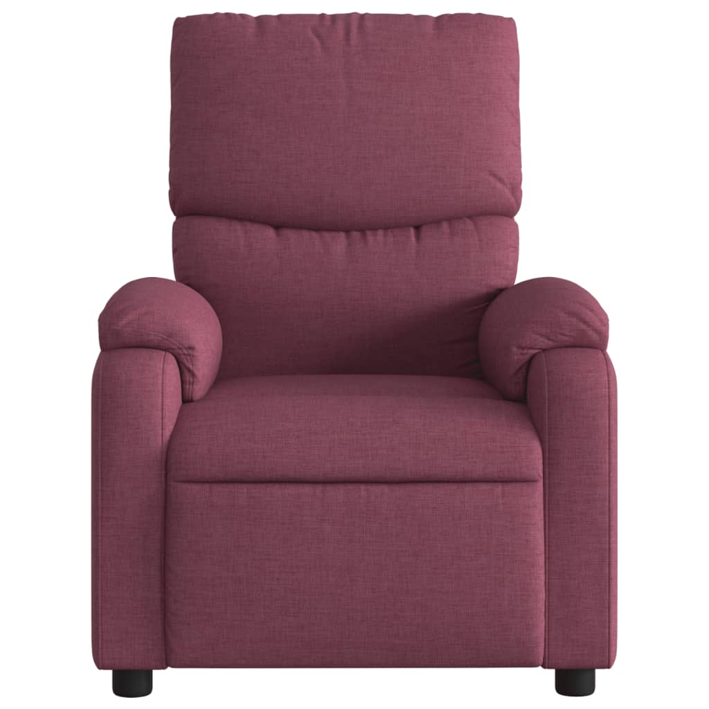 Fauteuil de massage tissu violet