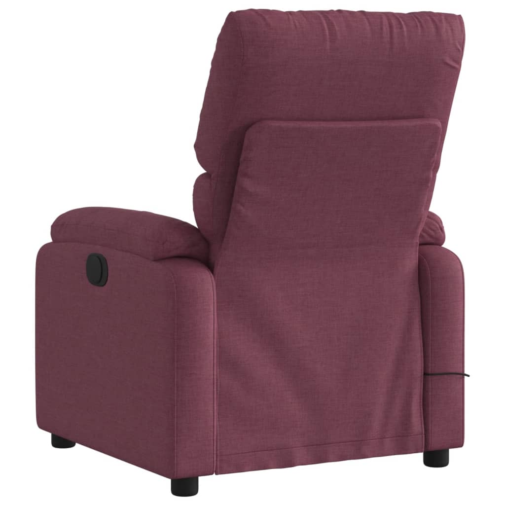 Fauteuil de massage tissu violet