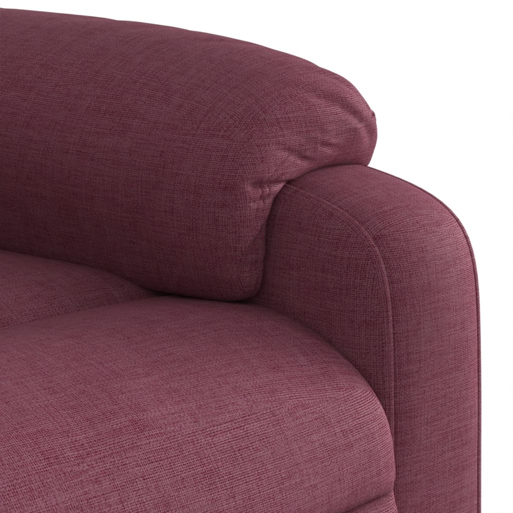 Fauteuil de massage tissu violet