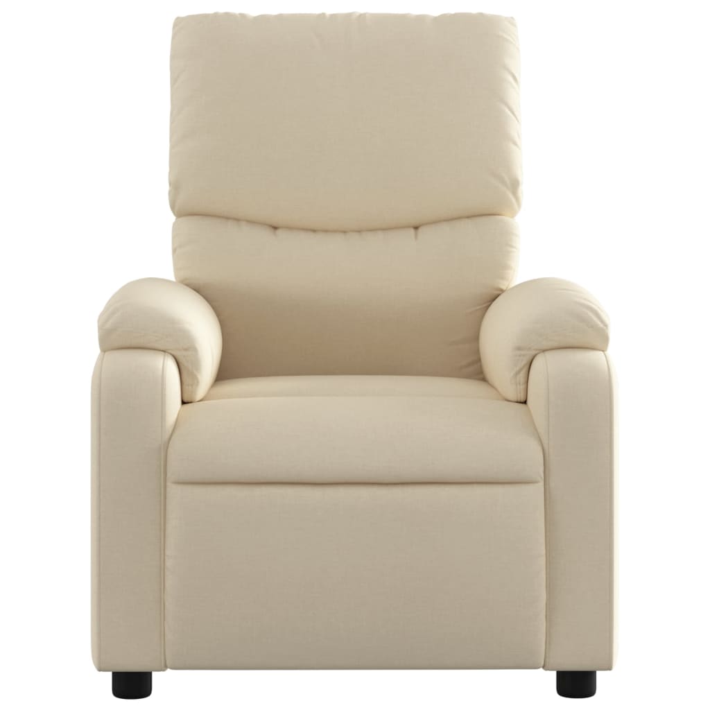 Fauteuil de massage tissu crème