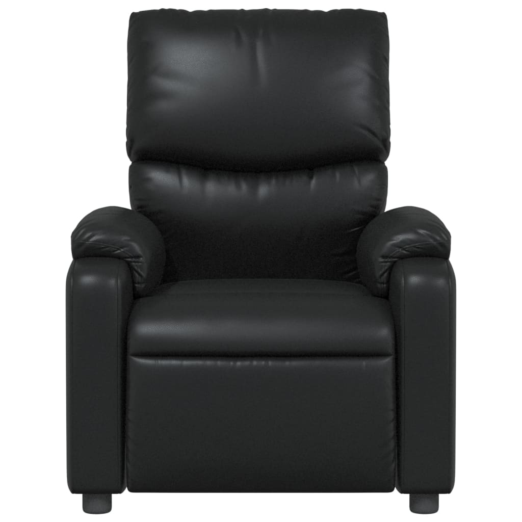 Fauteuil de massage simili cuir noir