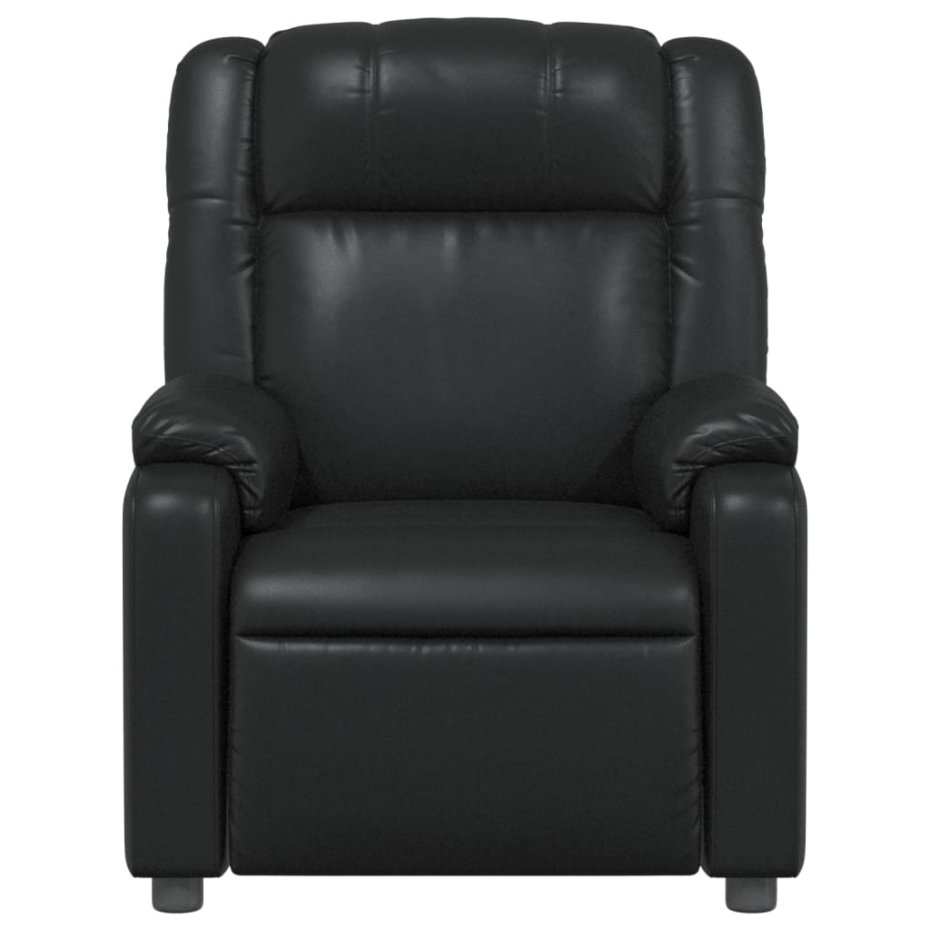 Fauteuil de massage simili cuir noir