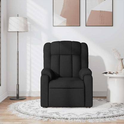 Massagesessel Schwarz Stoff