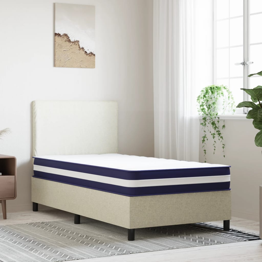 Matelas à ressorts ensachés mi-ferme 90x200 cm