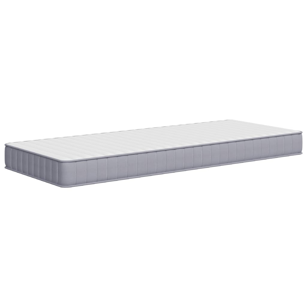 Matelas mousse moyennement souple 90x190 cm
