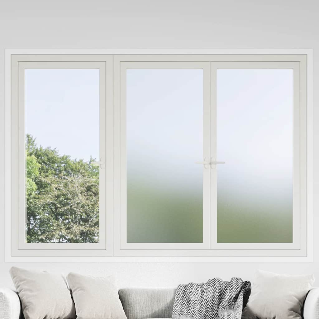 Fensterfolien Matt Grau PVC