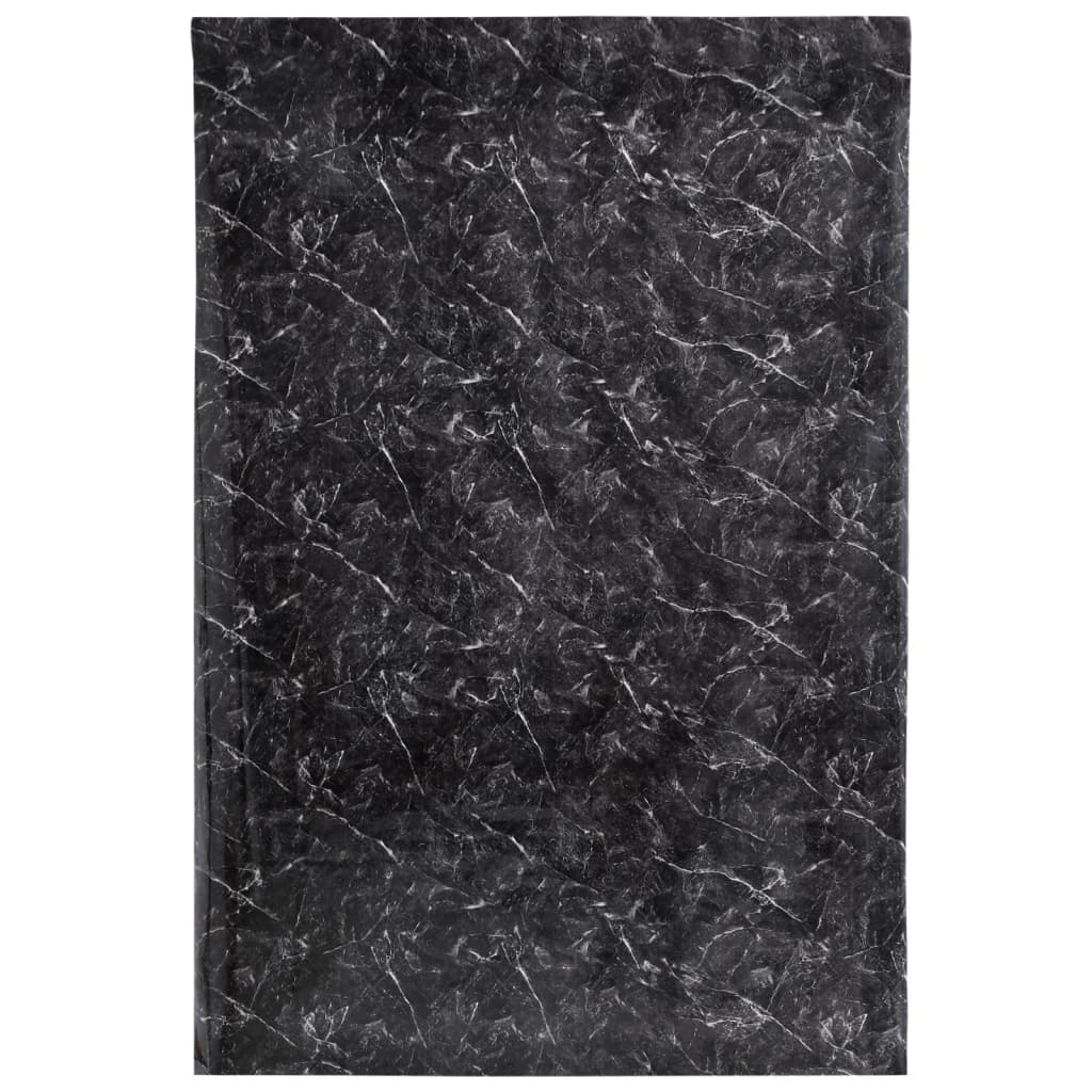 Möbelfolien Selbstklebend Marmorschwarz 90x500 cm PVC