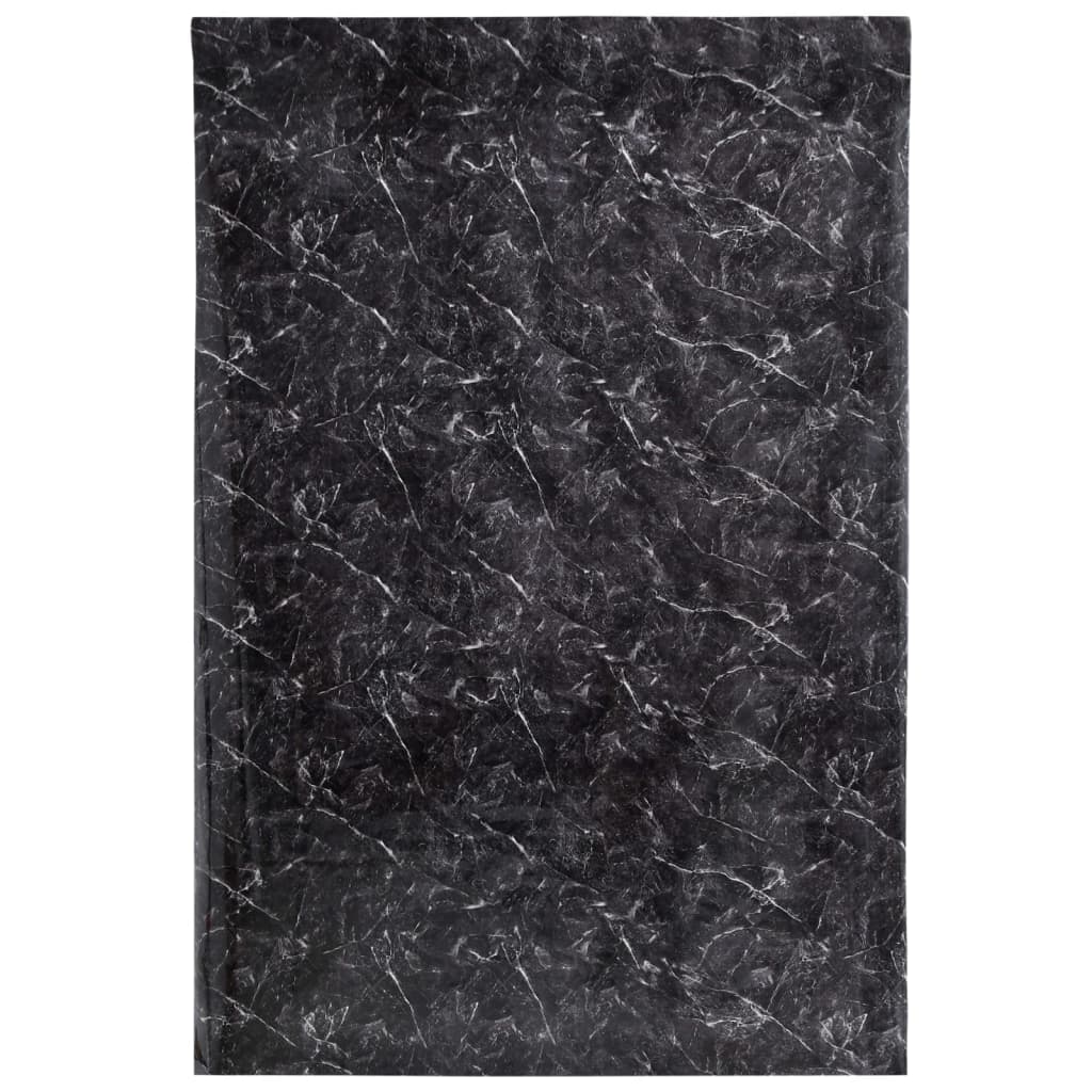 Möbelfolien Selbstklebend Marmorschwarz 90x500 cm PVC