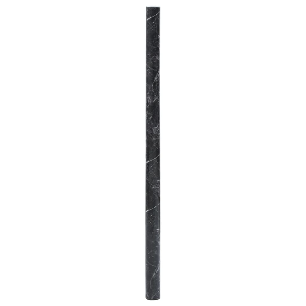 Möbelfolien Selbstklebend Marmorschwarz 90x500 cm PVC