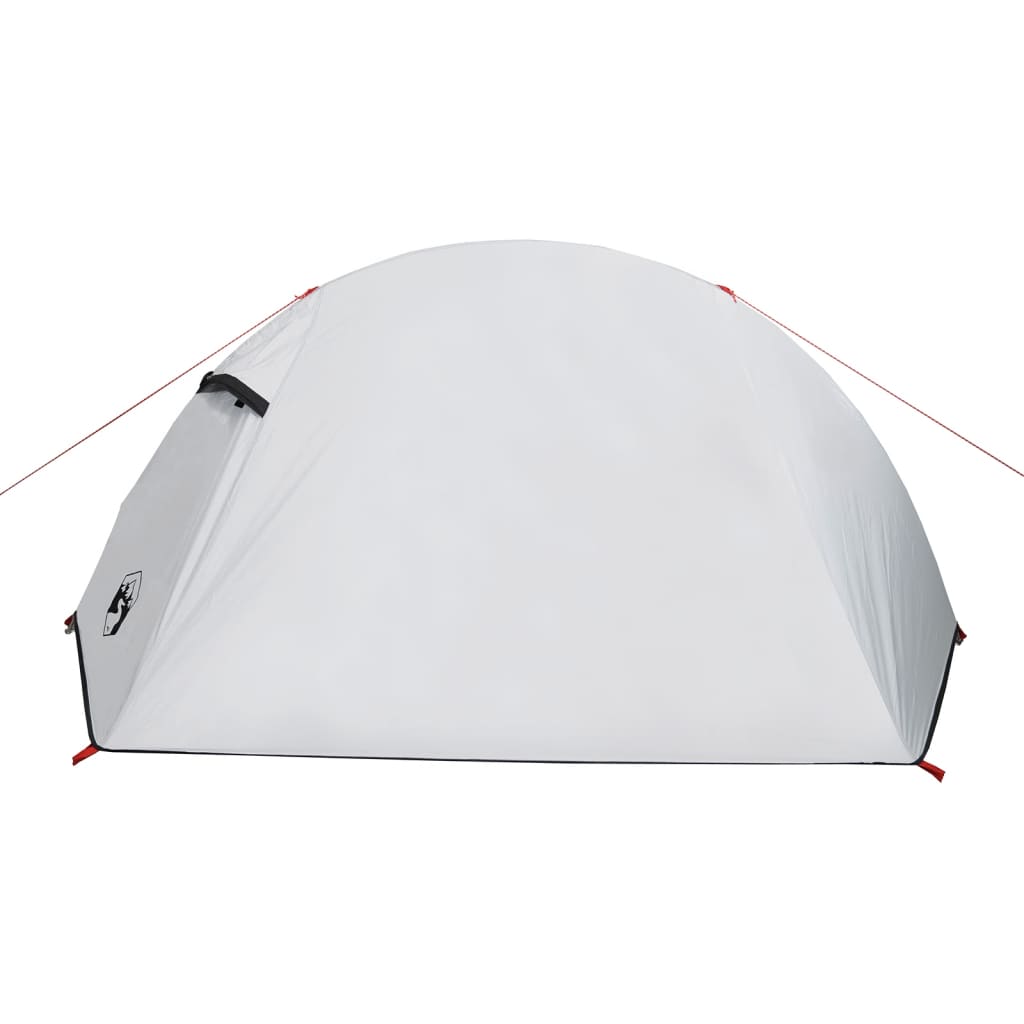 Tente de camping dôme 2 personnes blanc foncé imperméable