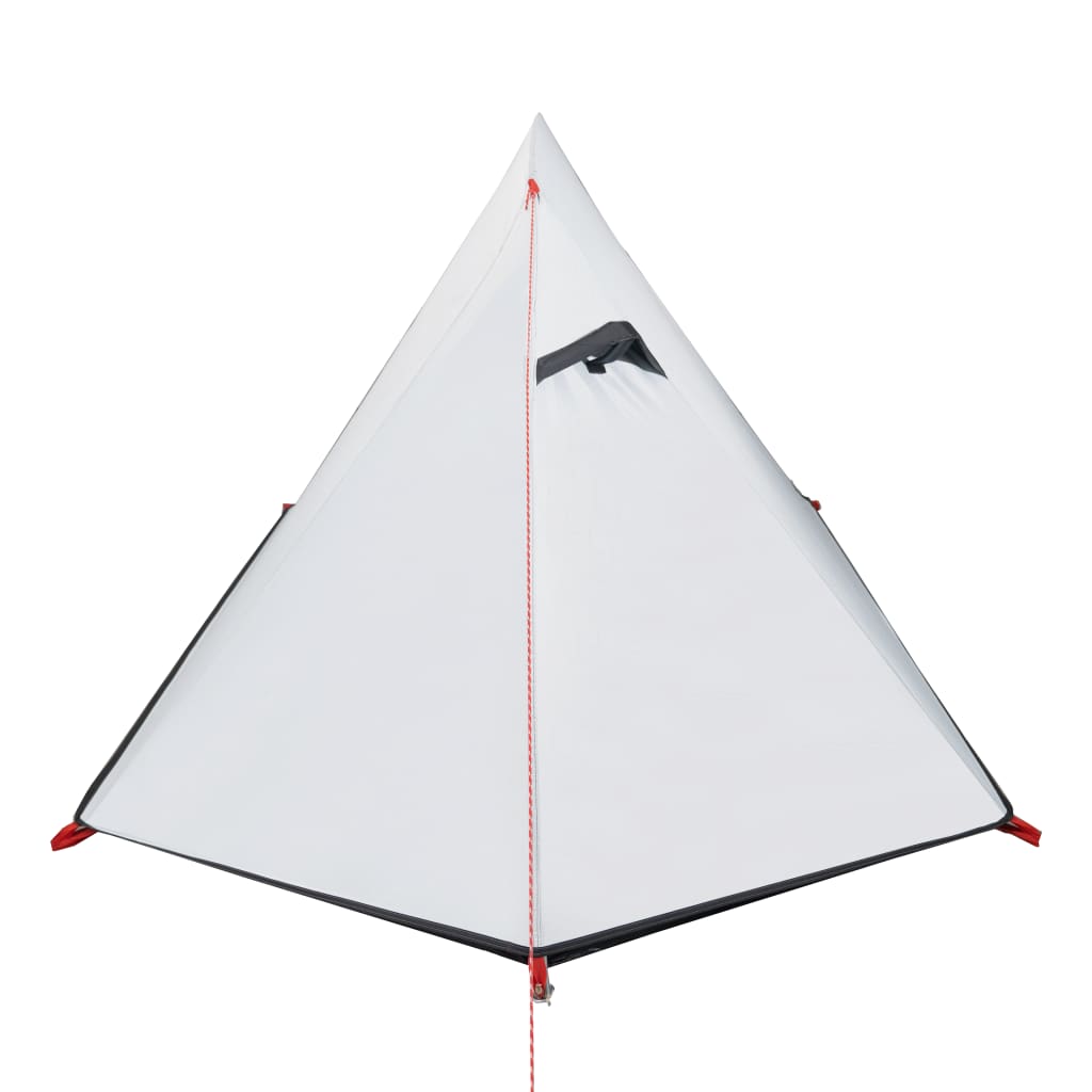 Tente de camping dôme 2 personnes blanc foncé imperméable