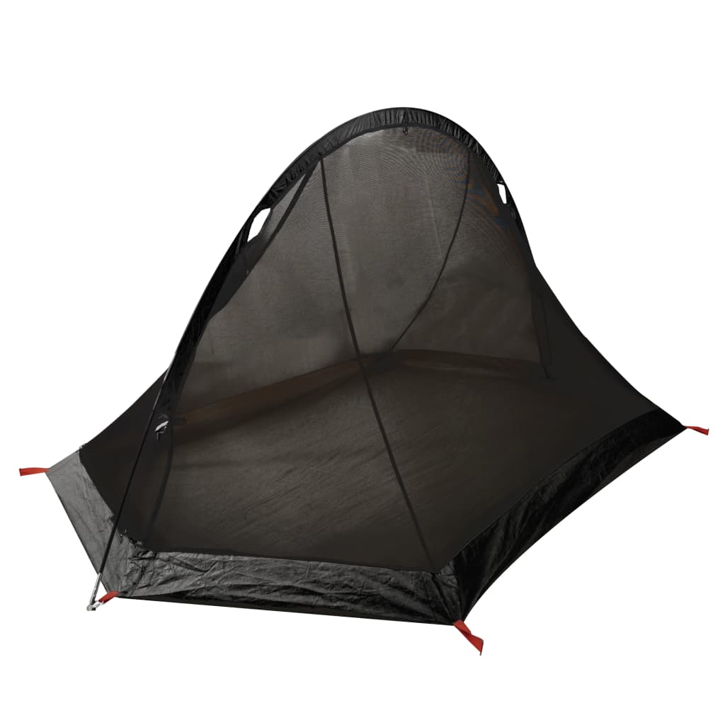 Tente de camping dôme 2 personnes blanc foncé imperméable