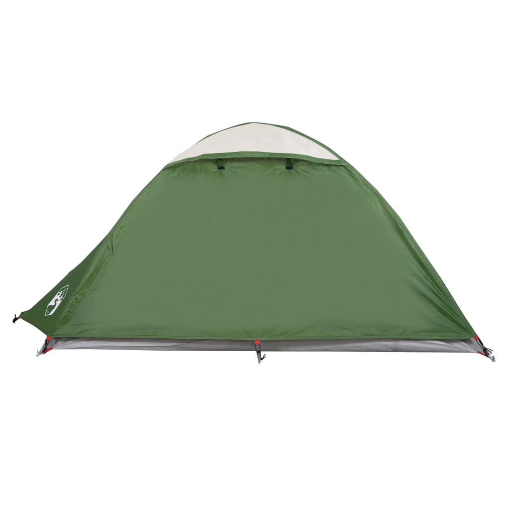 Tente de camping dôme 2 personnes verte imperméable