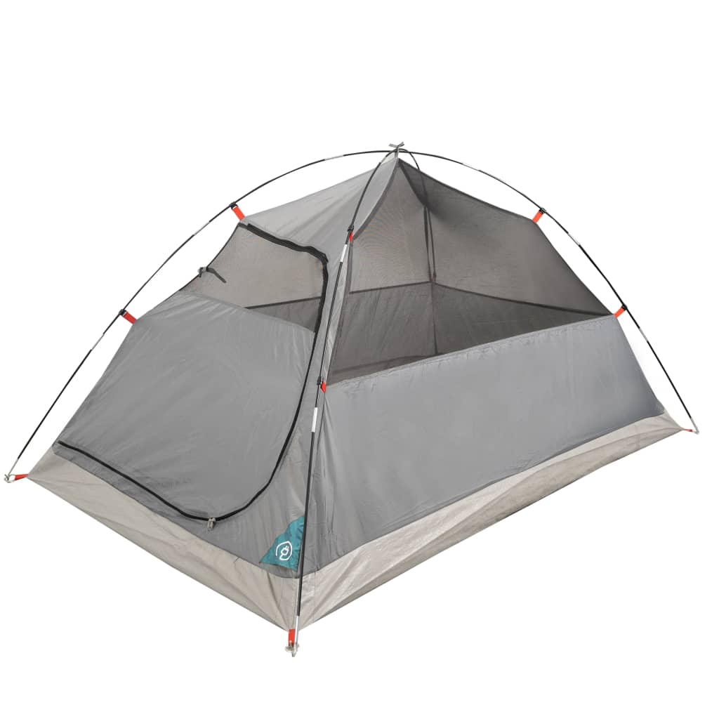 Tente de camping dôme 2 personnes bleue imperméable