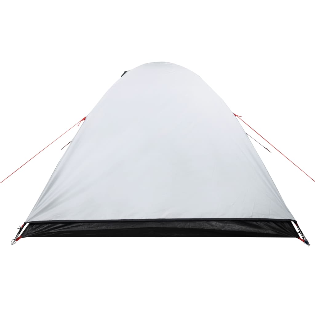 Tente de camping dôme 3 personnes blanc foncé imperméable