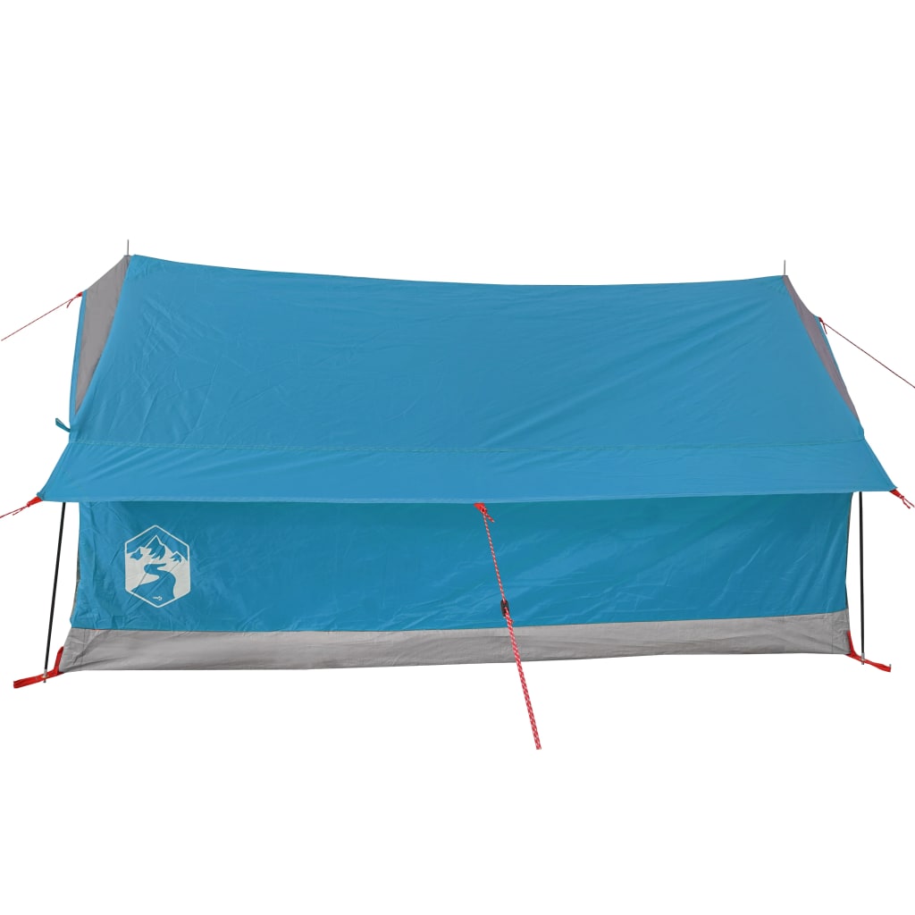 Tente de camping 2 personnes bleue imperméable