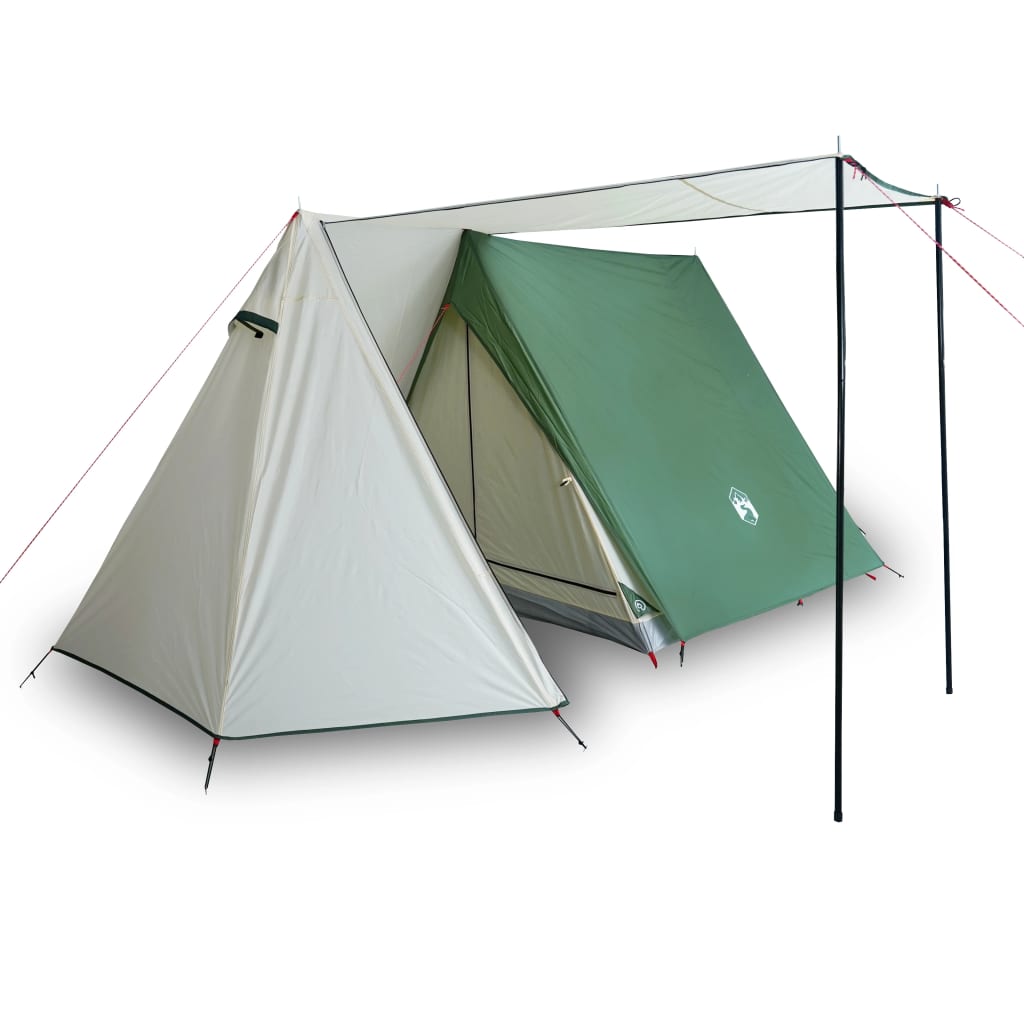 Tente de camping 3 personnes verte imperméable