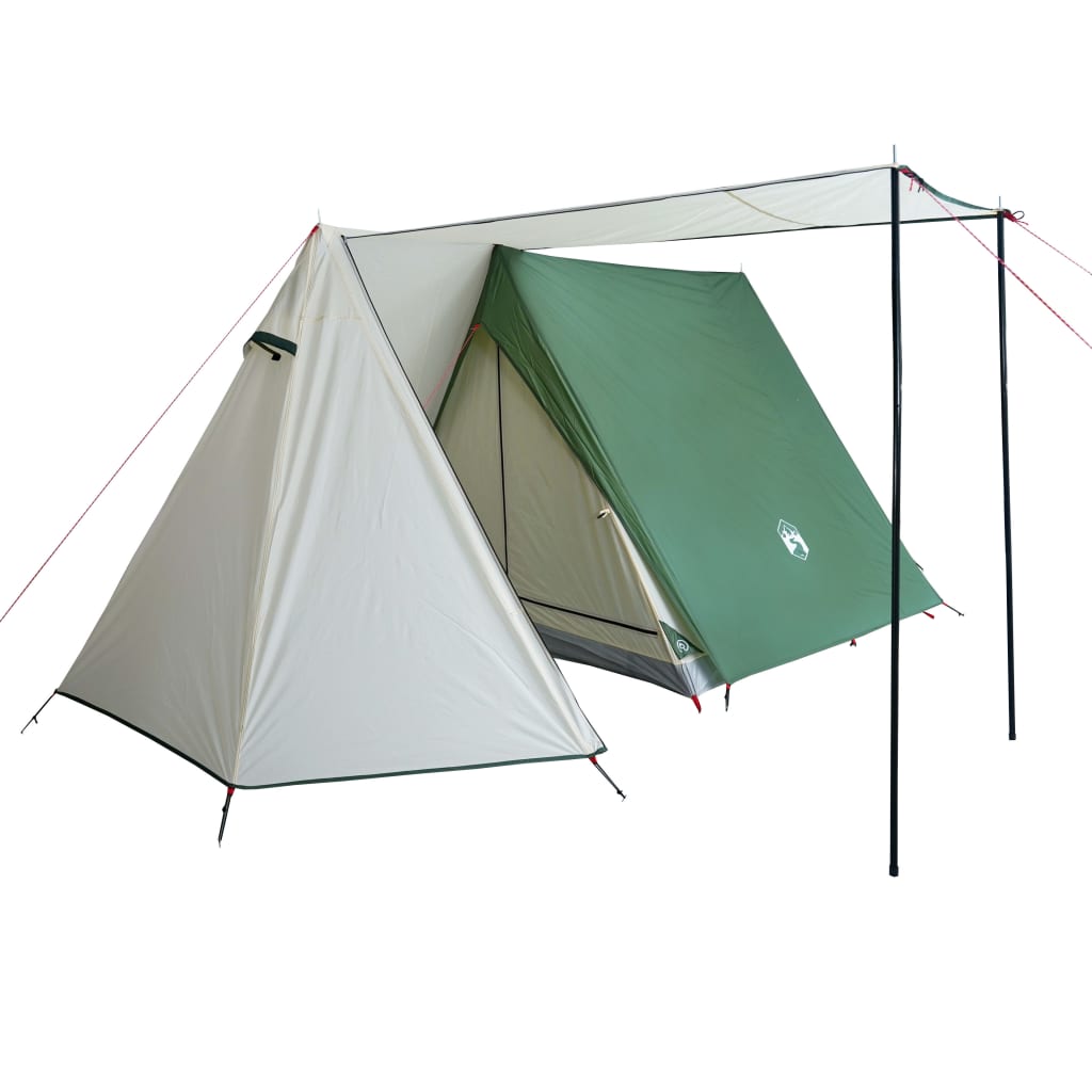 Tente de camping 3 personnes verte imperméable