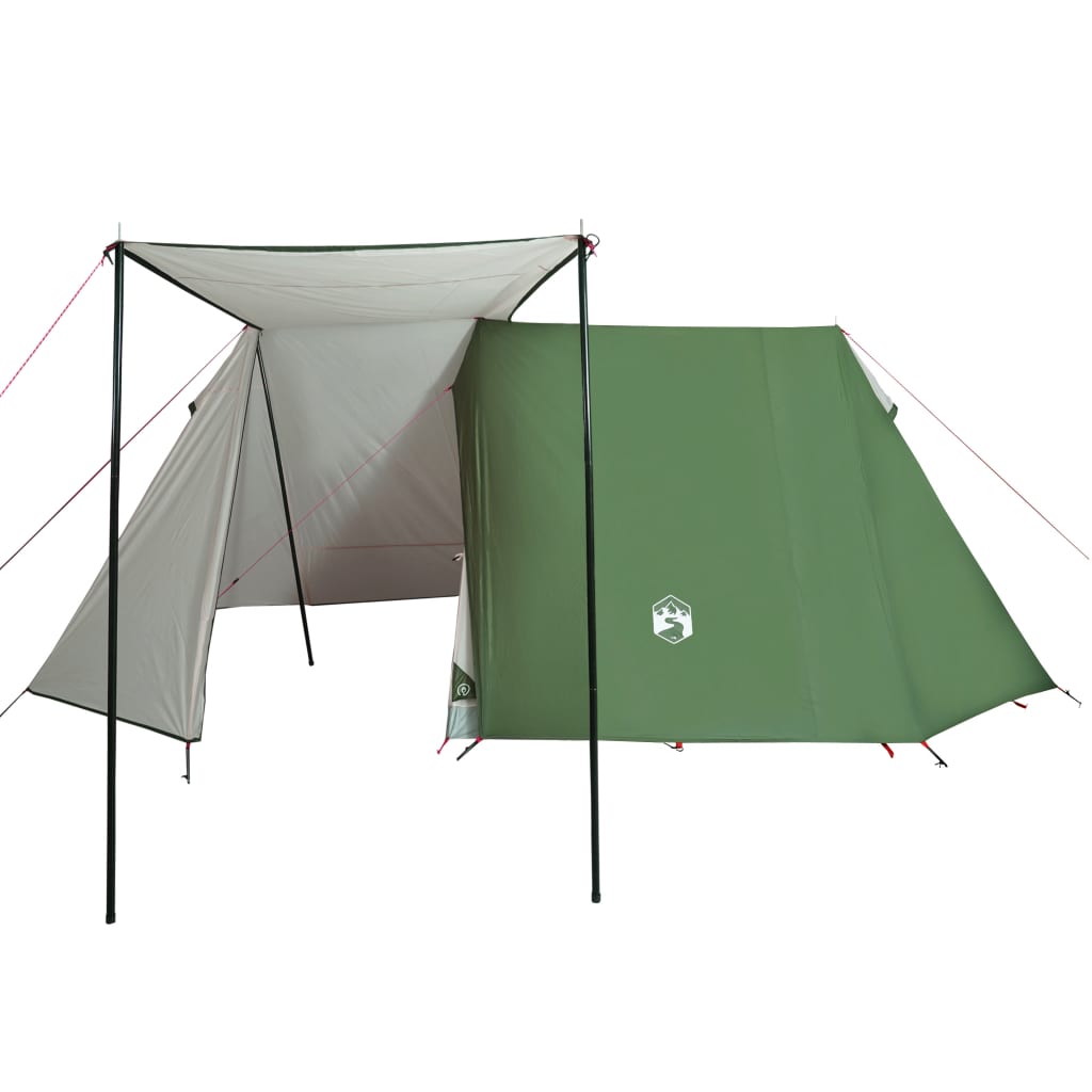 Tente de camping 3 personnes verte imperméable