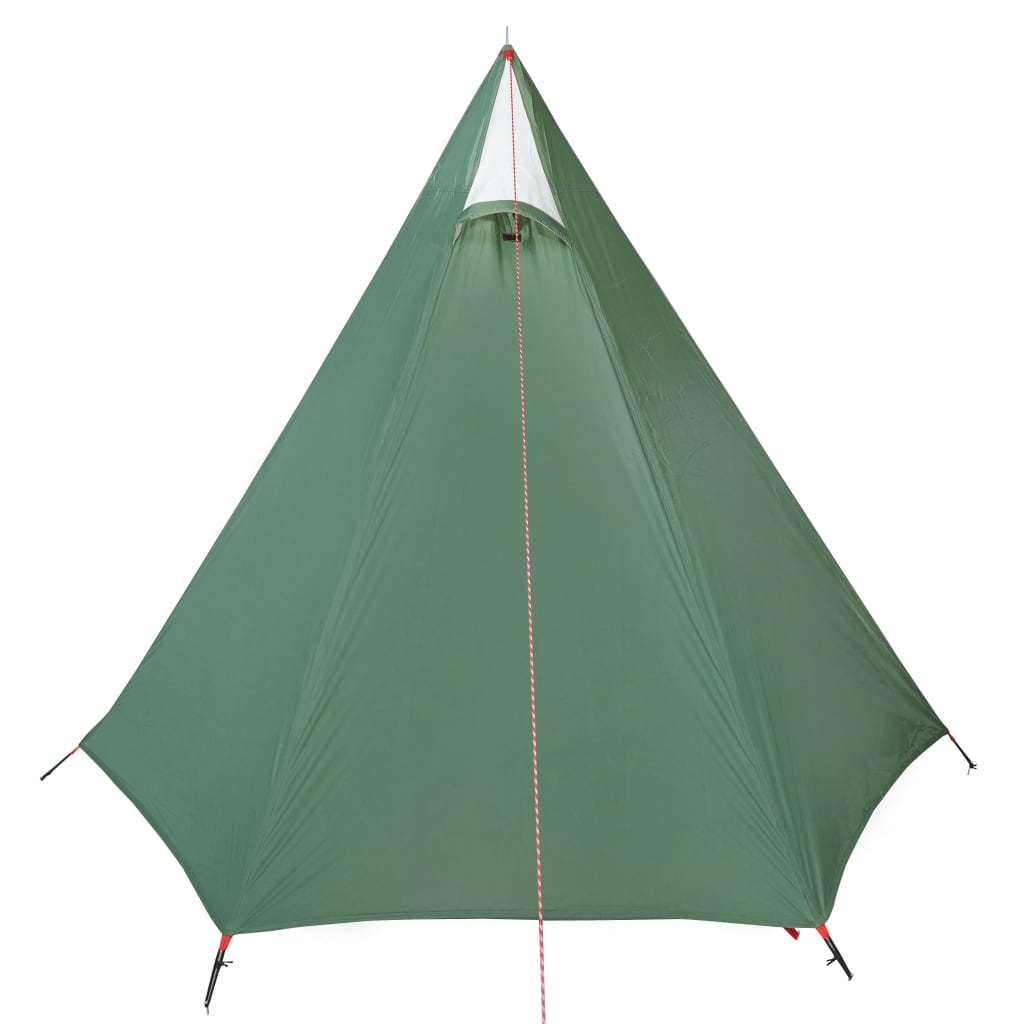 Tente de camping 3 personnes verte imperméable